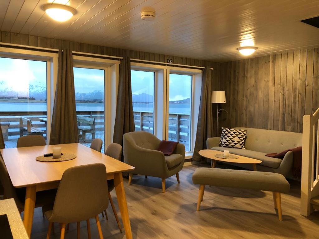 Rorbu Skreda Villa Leknes Eksteriør billede