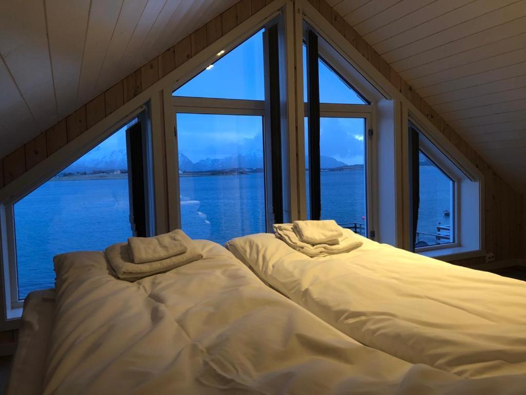 Rorbu Skreda Villa Leknes Eksteriør billede